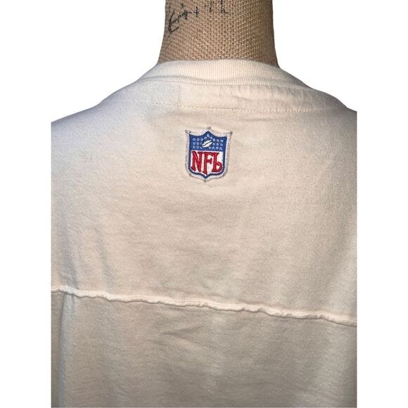 Rare NFL Vintage Collection Reebok Saints Cream Long Sleeve Top Men size Large - Picture 9 of 16